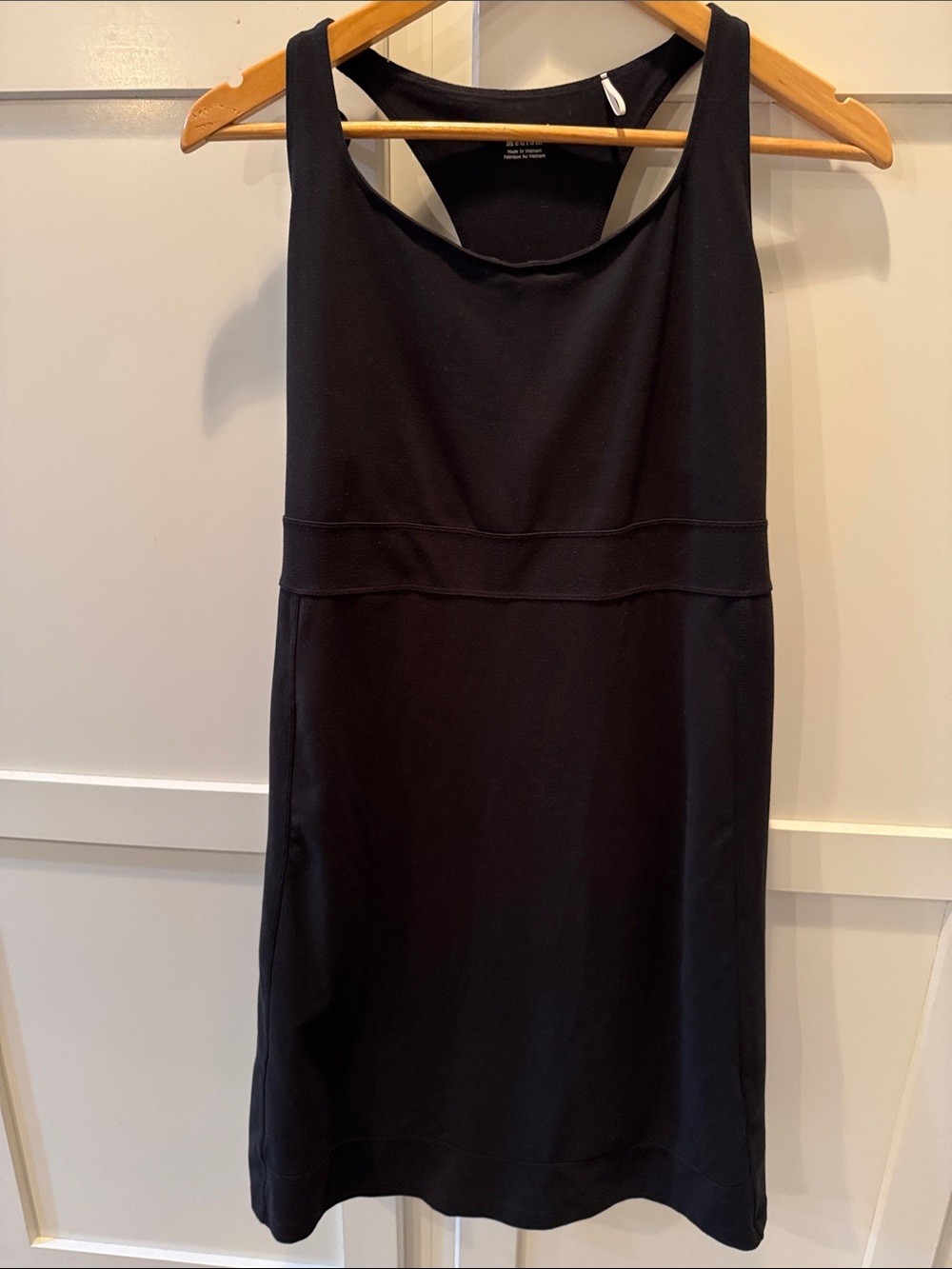 Toad&Co Black Sleeveless Shift Dress